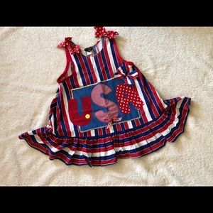 Boutique 4th of July Swing Dress or Top